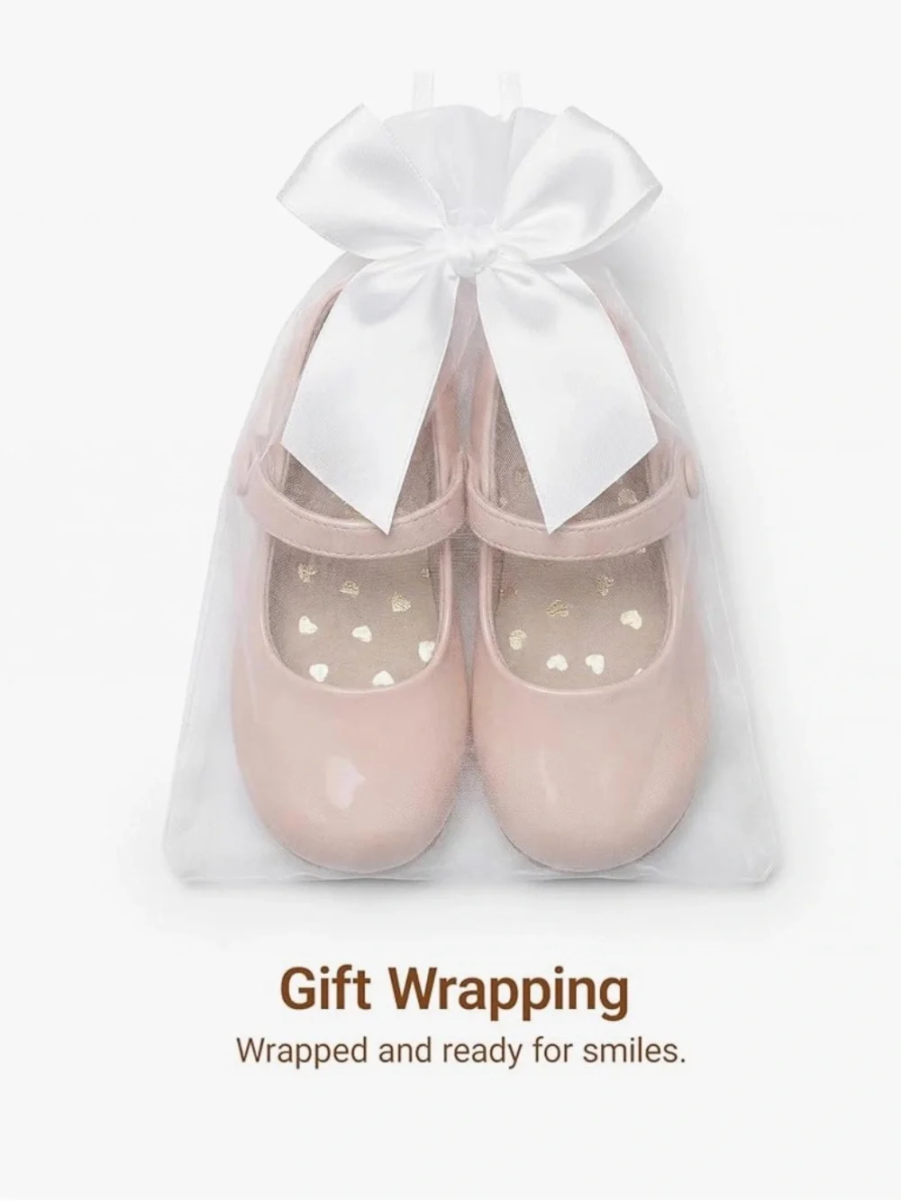 Dream Pairs Girls Patent Mary Jane Shoes in Blush Pink